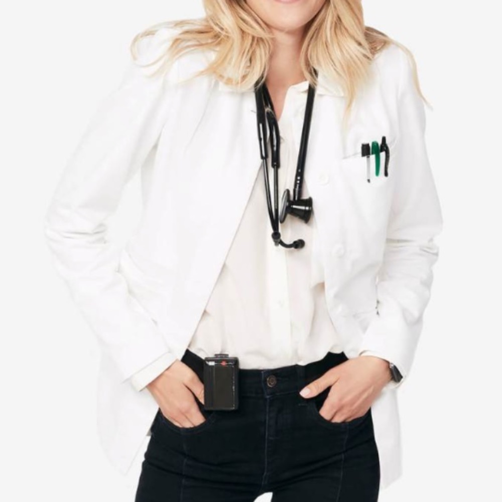 Figs lab coat- Scholar NWT small